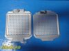 V. MUELLER Genesis Sterilization Container W/ Lid & 3X Retention Plates
