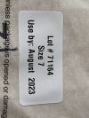 ALIMED 5 Pairs -  Radiation Attenuation Gloves 95-494   Exp.2023-08  (H2) Radiation Attenuation Gloves