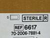 3M Case of 40 Steri-Drape loban 2  6617   Exp.2023-12  (T66) Steri-Drape loban 2