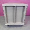 METROSONICS Lionville 64 Drawer Medication Med Cart 2 Side Pharmacy Crash Stand w/ Key