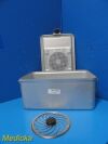 AESCULAP JK744 Sterilization Container, Three Quarter Size W/ JK789 Lid