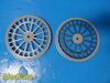 AESCULAP Sterilization Container W/ Lid, Basket & 4X Retention Plates