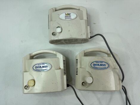 SUNRISE Lot of 3  DeVilbiss 3655D Nebulizer