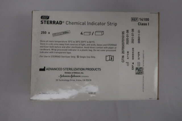 ASP 14100 Sterrad Chemical/physical sterilization process indicator