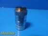 FISHER Lot of 4 Microscope Objectives / Lenses