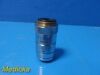FISHER Lot of 4 Microscope Objectives / Lenses