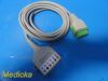 2018 AMC REF CB-735006 5-Lead GE/Datex to LWS Universal ECG Trunk Cable