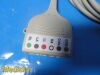 2018 AMC REF CB-735006 5-Lead GE/Datex to LWS Universal ECG Trunk Cable