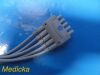 GE HEALTHCARE 2106389-001 ECG Lead Wire Set, 5-Leads, Grabber, AHA, 74 cm