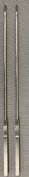 MILTEX REF: 30-1383 Biopsy Curette without Basket - lot of 2 tools