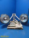 STERIS AMSCO SQ 140 Dual Head Surgical Light OR Light W/ Intensity Control