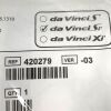 INTUITIVE SURGICAL DAVINCI REF 420279, CAMERA ARM DRAPE, EXP 2022