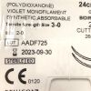 ETHICON REF SXPD2B419, MOD36, STRATAFIX SPIRAL PDO, KNOTLESS TISSUE CONTROL DEVICE VIOLET MONOFILAMENT SYNTHETIC ABSORBABLE, EXP 2023-09