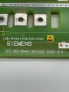 SIEMENS 2795842 D52 Board Thyristor protection Cath Angio Lab