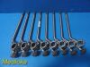 ZIMMER Lot of 8  Orthopedics Traction Frame Angled IV Posts With Clamp