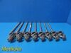 ZIMMER Lot of 8  Orthopedics Traction Frame Angled IV Posts With Clamp