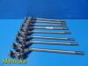 ZIMMER Lot of 8  Orthopedics Traction Frame Angled IV Posts With Clamp