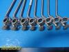 ZIMMER Lot of 8  Orthopedics Traction Frame Angled IV Posts With Clamp