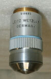 LEITZ WETZLAR 519693/ 160/- NPL Fluotar 50/1.00 OEL lens