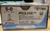 ETHICON 8776H Prolene 6-0 36/Box 30" FOR TRAINING OR RESEARCH EXPIRED DATES VARY