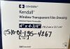KENDALL 6641WF Window Transparent Film Dressings