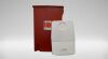 COVIDIEN SharpSafety Pack Kendall  Sharps Container Sliding Lid Red 18 Gallon 8998