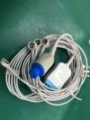 GE DLG-011-05 DATEX 5 Lead 10 Pins ECG Cable DLG-011-05 ECG unit