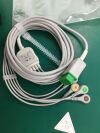 GE 110051025 EU586S-A  ECG 5 Lead 11 Pin cable AHA 110051025 EU586S-A  Monitor
