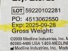 MEDLINE Lot of 50 Penrose Drain  DYND50428   Exp.2025-09  (B42) Penrose Drain