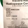 RAINBOW MEDICAL DEVICES REF RMD3206, VISCERA RETAINER RADIOPAQUE CENTER SPINE, EXP 2024-05