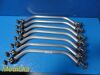 ZIMMER 7X  (00-0640-021-00) Traction Frame Curved Double Clamp Bars 24