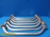 ZIMMER 7X  (00-0640-021-00) Traction Frame Curved Double Clamp Bars 24