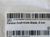 ARTHREX Parallel Graft Knife Blade, 9mm  AR-2285-09   Exp.2023-10  (J14) Parallel Graft Knife Blade, 9mm