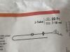 AVANOS MIC JeJunal Feeding Tube  0200-20  Exp.2024-04  (F2) MIC JeJunal Feeding Tube