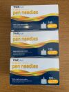 TRIVIDIA HEALTH S6H01A32-100 TRUEplus 5-Bevel Sterile, Single-Use Pen Needles, 32g, 4mm (5/32 inch) 100 Pack