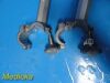 ZIMMER 2X  Chick 00-1066-005-00 Traction Frame Off-Set Double Clamp Bar 35