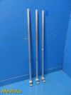 JOHNSON & JOHNSON 3X J&J DE POY Orthopedic Traction Frame Plain Bars W/ Swivel Clamp; 48