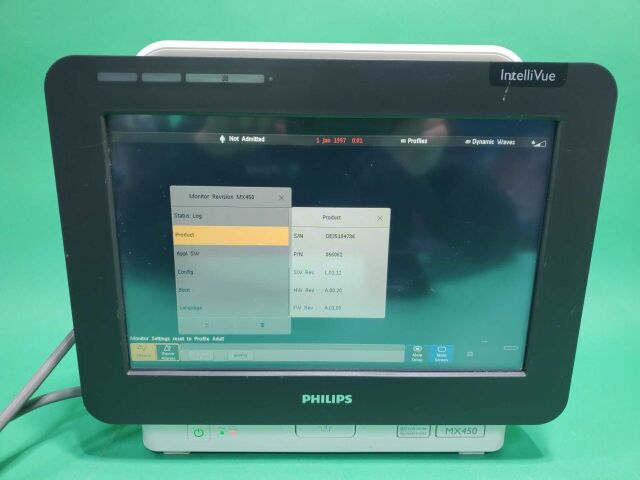 PHILIPS Intellivue MX450 Patient Monitor 866062