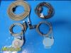 GE 120 Series Model 0128 Maternal Fetal Monitor W/ US & TOCO Transducers