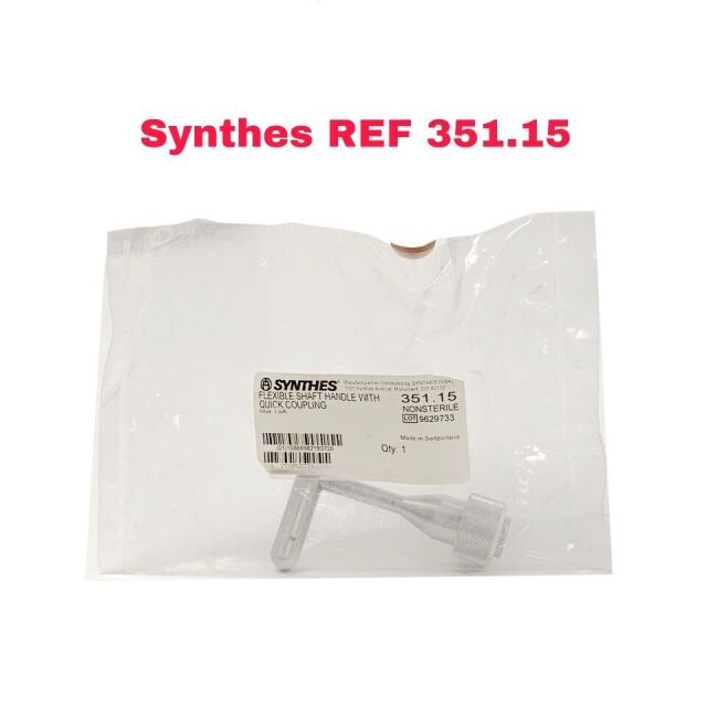 SYNTHES REF 351.15, FLEXIBLE SHAFT HANDLE WITH QUICK COUPLING