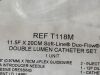MEDCOMP Lot of 2 Double Lumen Catheter Set  T118M   Exp.2021-10  (H36) Double Lumen Catheter Set