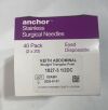 ANCHOR 1827-3 1/2DC Keith Abdoninal Straight Triangular Point Surgical Needles