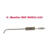 V. MUELLER REF RH551-433, SINUS SUCTION TUBE SHORT CURVE, 5 MM TIP