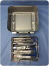 VARIOUS  INSTRUMENTS W/ TRAY