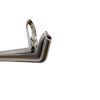 V. MUELLER REF RH551-356, NASAL SUCTION FORCEPS DOUBLE ACTION, UP ANGLED, #1 TIP