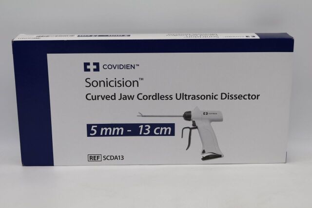 COVIDIEN SCDA13 | | Sonicision Curved Jaw Cordless Ultrasonic Dissector 5mm - 13 cm