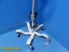 GCX 2020 Philips Respironic 1098538 ROLL Stand BiPAP A-Series W/ Basket *NEW*