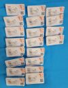 HORIZON Weck 6 Large Titanium Clips with adhesive backing 004200 (bundle of 20 units)
