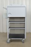 MEDCARE Phlebotomy MC-12K50 Medical Supply Cart 5 Drawers &amp; Optional Side Shelf - 182579 MC-12K50