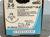 ETHICON Perma-Hand Silk 685G Black Braided Non Absorbable Surgical Sutures